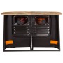 LKW-förmiges Sideboard aus massivem dunkelgrauem Mangoholz von vidaXL, Sideboards - Ref: Foro24-246244, Preis: 322,96 €, Raba...