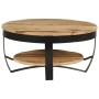 Rough mango wood coffee table 65x32 cm by vidaXL, Coffee table - Ref: Foro24-244675, Price: 114,89 €, Discount: %