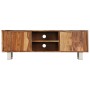 Solid sheesham wood TV stand with honey finish 118x30x40 cm by vidaXL, TV Furniture - Ref: Foro24-246203, Price: 209,34 €, Di...