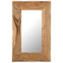 Espejo para maquillaje de madera maciza de acacia 50x80 cm de vidaXL, Espejos - Ref: Foro24-246268, Precio: 72,99 €, Descuent...