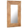 Espejo para maquillaje de madera maciza de acacia 50x80 cm de vidaXL, Espejos - Ref: Foro24-246268, Precio: 72,99 €, Descuent...