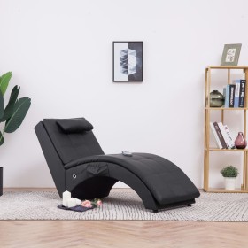 Massagecouch mit braunem Kunstlederkissen von vidaXL, Tagesbetten - Ref: Foro24-281344, Preis: 246,88 €, Rabatt: %