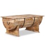 Couchtisch aus massivem Mangoholz, 88 x 50 x 40 cm von vidaXL, Couchtisch - Ref: Foro24-243977, Preis: 213,95 €, Rabatt: %