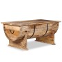 Mesa de centro de madera maciza de mango 88x50x40 cm de vidaXL, Mesas de centro - Ref: Foro24-243977, Precio: 188,41 €, Descu...