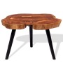 Mesa de centro de tronco madera maciza de acacia (55-60)x40 cm de vidaXL, Mesas de centro - Ref: Foro24-243957, Precio: 113,4...