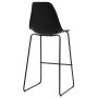 Kitchen stools 4 units black plastic by vidaXL, Kitchen stools - Ref: Foro24-281502, Price: 190,99 €, Discount: %