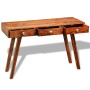 Console table with 3 drawers solid sheesham wood 76 cm by vidaXL, Side tables - Ref: Foro24-242463, Price: 151,89 €, Discount: %