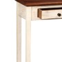 Mesa consola de madera maciza de mango 120x30x76 cm de vidaXL, Aparadores - Ref: Foro24-245155, Precio: 208,99 €, Descuento: %