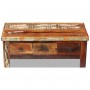 Mesa de centro con cajones madera maciza reciclada 90x45x35 cm de vidaXL, Mesas de centro - Ref: Foro24-243321, Precio: 294,2...