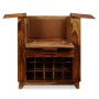 Mueble bar madera maciza de sheesham 85x40x95 cm de vidaXL, Armarios para vino y licores - Ref: Foro24-243948, Precio: 484,62...