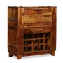 Mueble bar madera maciza de sheesham 85x40x95 cm de vidaXL, Armarios para vino y licores - Ref: Foro24-243948, Precio: 484,62...