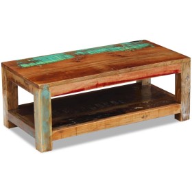 Mesa de centro madera maciza reciclada 90x45x35 cm de vidaXL, Mesas de centro - Ref: Foro24-243322, Precio: 208,99 €, Descuen...