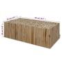 Genuine teak coffee table 90x50x30 cm by vidaXL, Coffee table - Ref: Foro24-244556, Price: 150,21 €, Discount: %