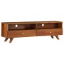 Recycled solid wood TV cabinet 140x30x40 cm by vidaXL, TV Furniture - Ref: Foro24-246675, Price: 282,29 €, Discount: %