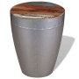 Recycled solid wood aviator stool by vidaXL, Folding stools and chairs - Ref: Foro24-244243, Price: 92,32 €, Discount: %