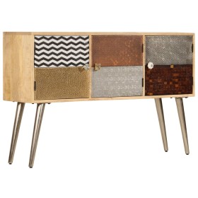 Solid mango wood sideboard 120x30x75 cm by vidaXL, Sideboards - Ref: Foro24-247341, Price: 171,61 €, Discount: %