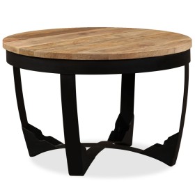 Mesa de centro madera maciza de mango sin tratar 60x40 cm de vidaXL, Mesas de centro - Ref: Foro24-244673, Precio: 171,11 €, ...