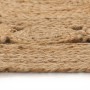 Round rug with braided jute design 150 cm by vidaXL, Rugs - Ref: Foro24-245344, Price: 57,77 €, Discount: %