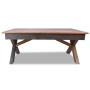 Recycled solid wood coffee table 110x60x45 cm by vidaXL, Coffee table - Ref: Foro24-244492, Price: 193,25 €, Discount: %