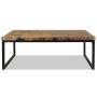 Mesa de centro de resina de teca 110x60x40 cm de vidaXL, Mesas de centro - Ref: Foro24-244551, Precio: 239,28 €, Descuento: %