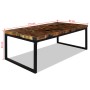 Mesa de centro de resina de teca 110x60x40 cm de vidaXL, Mesas de centro - Ref: Foro24-244551, Precio: 239,28 €, Descuento: %