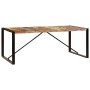 Mesa de comedor de madera maciza reciclada 200x100x75 cm de vidaXL, Mesas de cocina y de comedor - Ref: Foro24-247412, Precio...