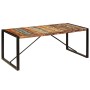 Mesa de comedor de madera maciza reciclada 200x100x75 cm de vidaXL, Mesas de cocina y de comedor - Ref: Foro24-247412, Precio...