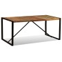 Mesa de comedor de madera maciza reciclada 180 cm de vidaXL, Mesas de cocina y de comedor - Ref: Foro24-243999, Precio: 252,6...