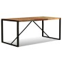 Mesa de comedor de madera maciza reciclada 180 cm de vidaXL, Mesas de cocina y de comedor - Ref: Foro24-243999, Precio: 252,6...