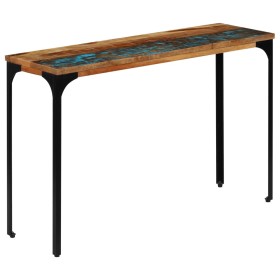 Mesa consola madera maciza reciclada 120x35x76 cm de vidaXL, Mesas auxiliares - Ref: Foro24-247323, Precio: 101,37 €, Descuen...