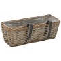 Jardinera de balcón con forro PE 40 cm 2 unidades de vidaXL, Maceteros y jardineras - Ref: Foro24-246828, Precio: 27,27 €, De...