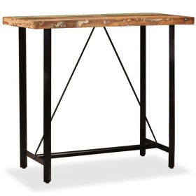 Stehtisch aus recyceltem Massivholz, 120 x 60 x 107 cm von vidaXL, Küchen- und Esstische - Ref: Foro24-245440, Preis: 261,88 ...