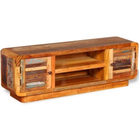 Recycled solid wood TV cabinet 120x30x40 cm by vidaXL, TV Furniture - Ref: Foro24-244018, Price: 266,82 €, Discount: %