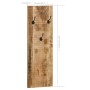 Wall coat racks 2 pcs solid mango wood 36x110x3 cm by vidaXL, Hat and coat racks - Ref: Foro24-246025, Price: 103,99 €, Disco...