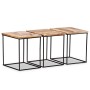 Solid mango wood coffee table 56x48x40 cm by vidaXL, Coffee table - Ref: Foro24-243976, Price: 102,38 €, Discount: %