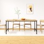 Mesa de comedor de madera maciza de mango 180 cm de vidaXL, Mesas de cocina y de comedor - Ref: Foro24-243993, Precio: 330,00...