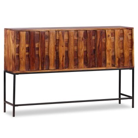 Aparador de madera maciza de sheesham 120x30x80 cm de vidaXL, Aparadores - Ref: Foro24-244345, Precio: 235,73 €, Descuento: %