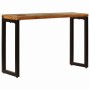 Mesa consola madera maciza reciclada y acero 120x35x76 cm de vidaXL, Mesas auxiliares - Ref: Foro24-247335, Precio: 154,29 €,...