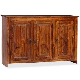 Aparador de madera maciza de sheesham 115x35x75 cm de vidaXL, Aparadores - Ref: Foro24-245151, Precio: 299,99 €, Descuento: %