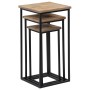 Set of tables for plants 3 units recycled teak by vidaXL, Side tables - Ref: Foro24-246088, Price: 163,99 €, Discount: %