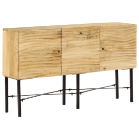 Sideboard aus massivem Mangoholz, 118 x 30 x 70 cm von vidaXL, Sideboards - Ref: Foro24-246975, Preis: 249,99 €, Rabatt: %