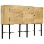 Aparador de madera de mango maciza 118x30x70 cm de vidaXL, Aparadores - Ref: Foro24-246975, Precio: 249,71 €, Descuento: %