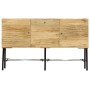 Aparador de madera de mango maciza 118x30x70 cm de vidaXL, Aparadores - Ref: Foro24-246975, Precio: 249,71 €, Descuento: %