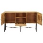 Sideboard aus massivem Mangoholz, 118 x 30 x 70 cm von vidaXL, Sideboards - Ref: Foro24-246975, Preis: 249,71 €, Rabatt: %