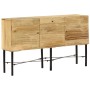 Aparador de madera de mango maciza 118x30x70 cm de vidaXL, Aparadores - Ref: Foro24-246975, Precio: 249,71 €, Descuento: %