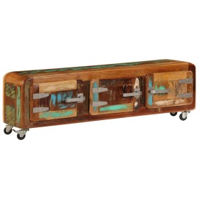 TV cabinet solid recycled wood 120x30x37 cm by vidaXL, TV Furniture - Ref: Foro24-247513, Price: 228,94 €, Discount: %