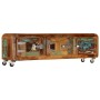 TV cabinet solid recycled wood 120x30x37 cm by vidaXL, TV Furniture - Ref: Foro24-247513, Price: 229,14 €, Discount: %