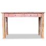 Mesa consola de madera maciza reciclada 123x42x75 cm de vidaXL, Mesas auxiliares - Ref: Foro24-244494, Precio: 195,81 €, Desc...