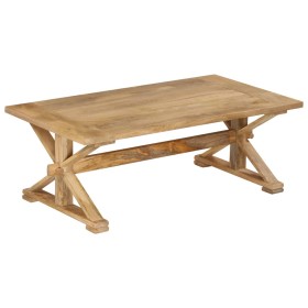 Mesa de centro de madera maciza de mango 110x60x40 cm de vidaXL, Mesas de centro - Ref: Foro24-247117, Precio: 232,99 €, Desc...