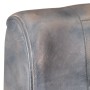 Gray real goat leather armchair 60x80x87 cm by vidaXL, Armchairs - Ref: Foro24-325149, Price: 160,99 €, Discount: %